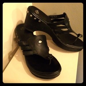 Women's Harley Davidson sandle/heel size 9